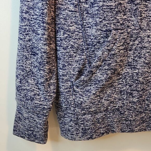 J America Hoodie Hooded Sweatshirt Pullover Men's Size Small Blue/Gray EUC NICE! - Picture 8 of 12